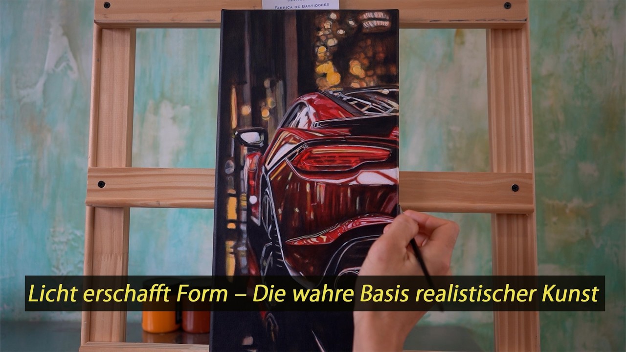 Vom Nichts zur Realität – Realistische Malerei von Grund auf