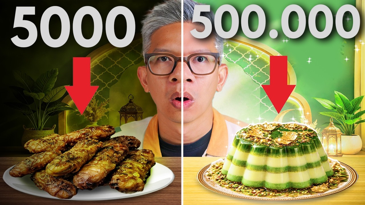 BERBURU TAKJIL MURAH VS MAHAL DI APLIKASI ONLINE!!