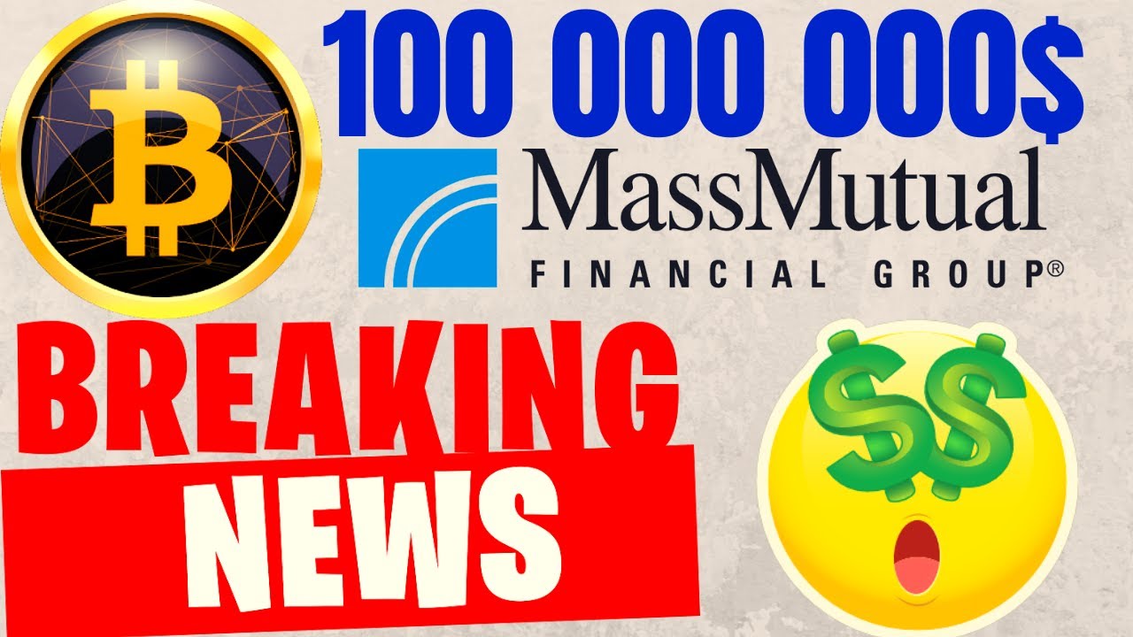 Bitcoin Breaking NEWS: New Institution Joined Crypto Bulls! | MassMutual in Cryptocurrency Space!
