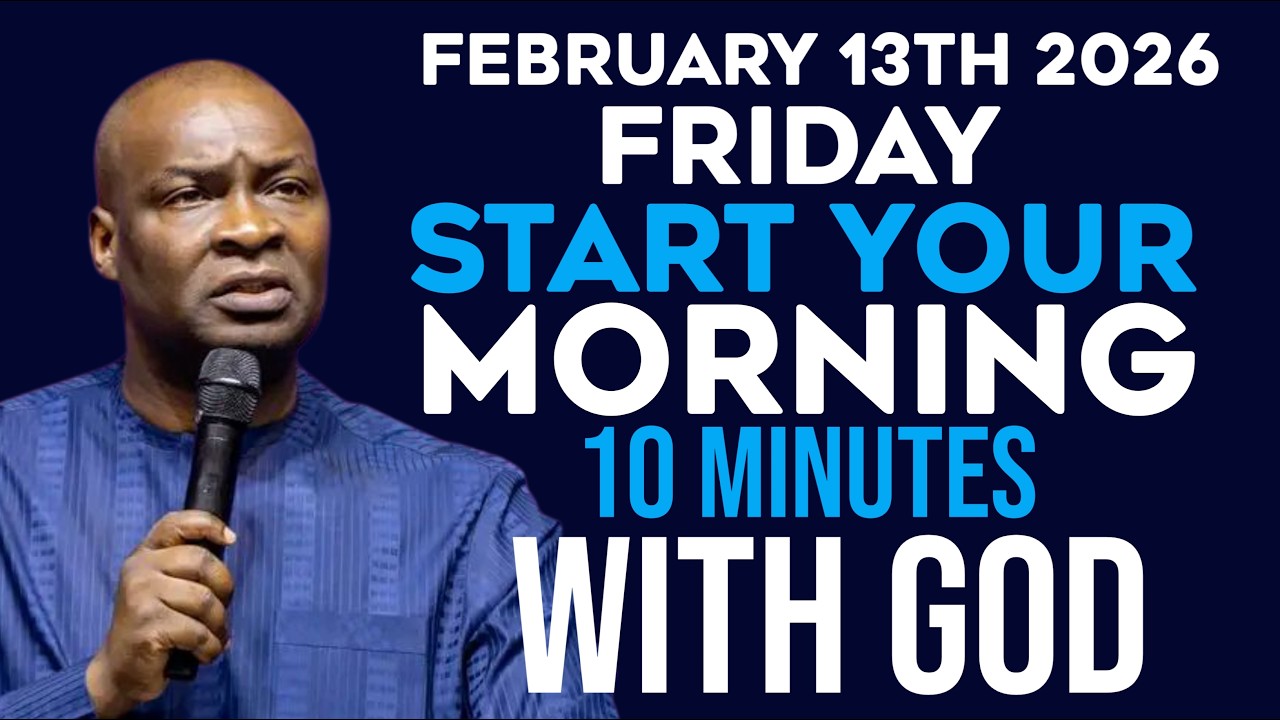 [FRIDAY 13TH FEBRUARY, 2026] MORNING PRAYER |START YOUR DAY WITH PRAYER |APOSTLE JOSHUA SELMAN