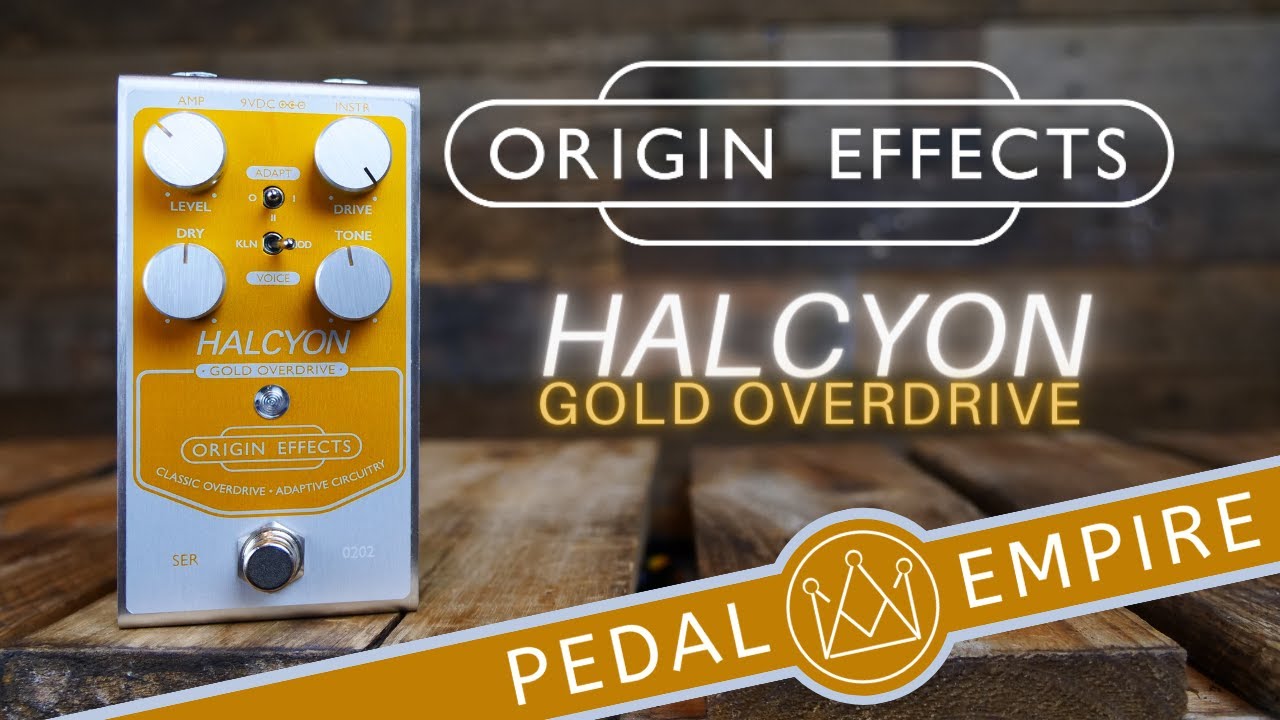 Origin Effects Halcyon Gold Overdrive - Pedal Empire