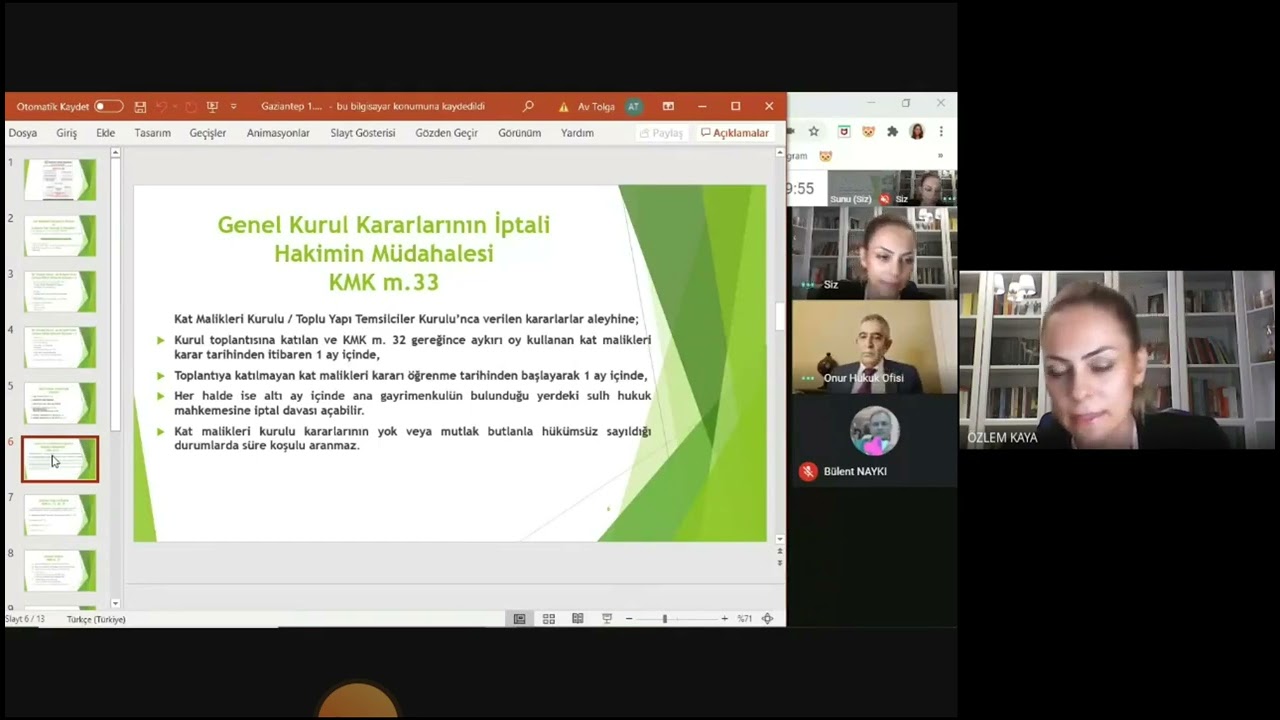 genel kurul kararlarının iptali