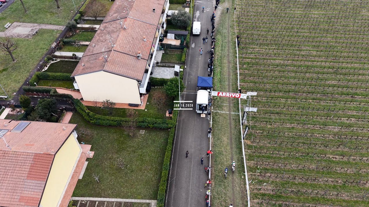DJI Mini Pro 5 Follow: Allievi Italian Champion Wins from 3rd Place! 🥇 #djimini5pro #cyclocross