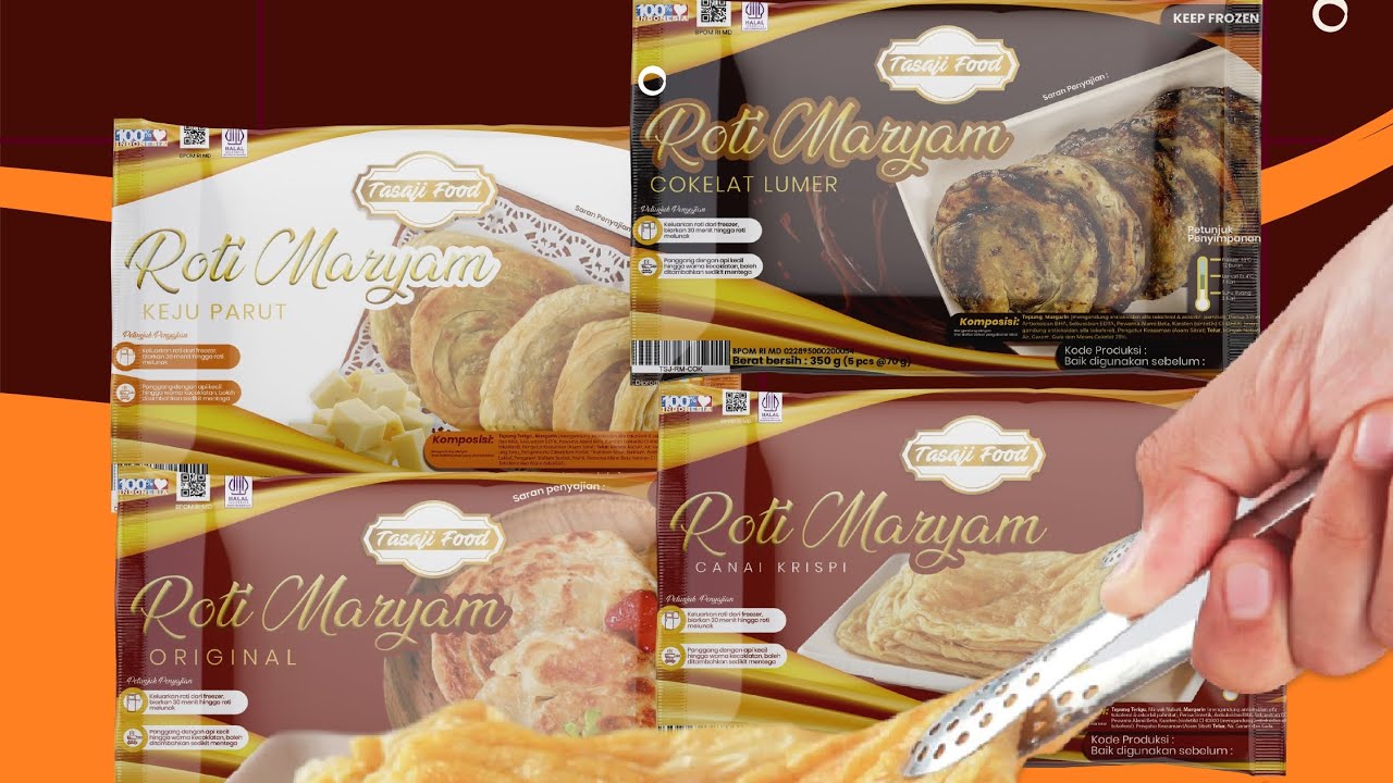 Proses Produksi Roti Maryam Tasaji