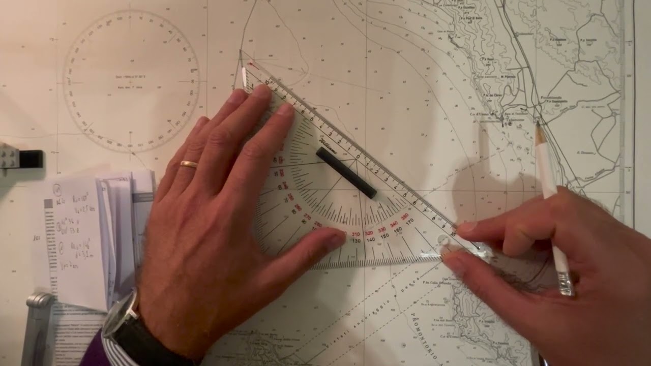 2024 esame patente nautica 26D 5.4.3-8 n°103 - intercetto - carteggio oltre 12 miglia carta 5D