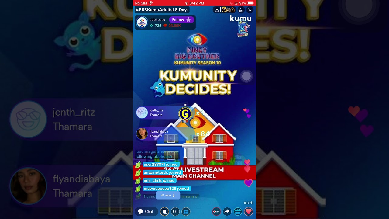 Pbb Kumu Adults Day 1