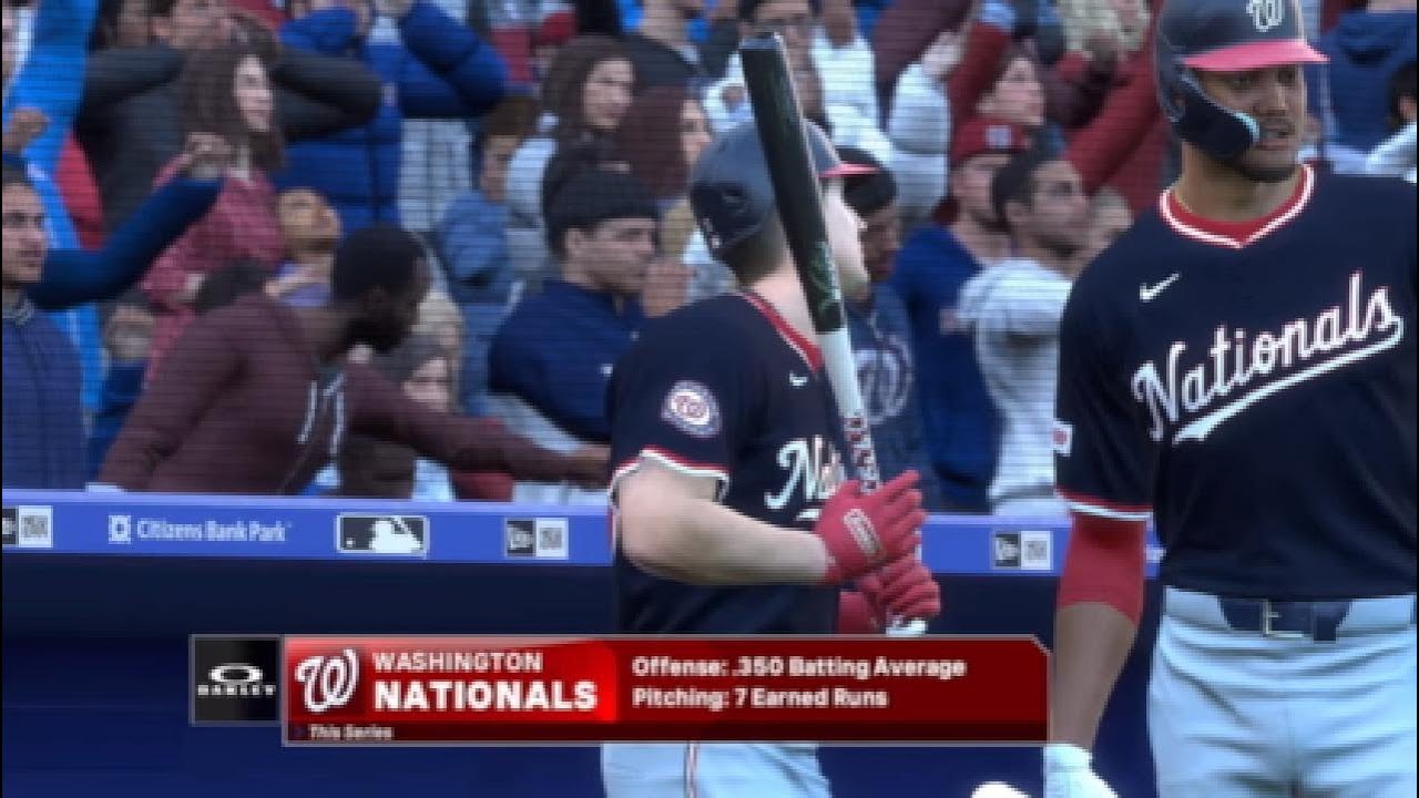 MLB the show 25 franchise mode Washington Nationals