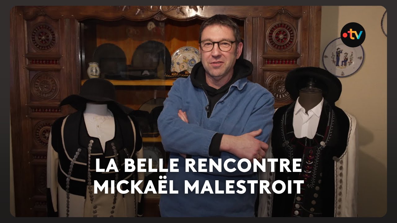 La belle rencontre avec Mickael Malestroit, couturier de costumes bretons