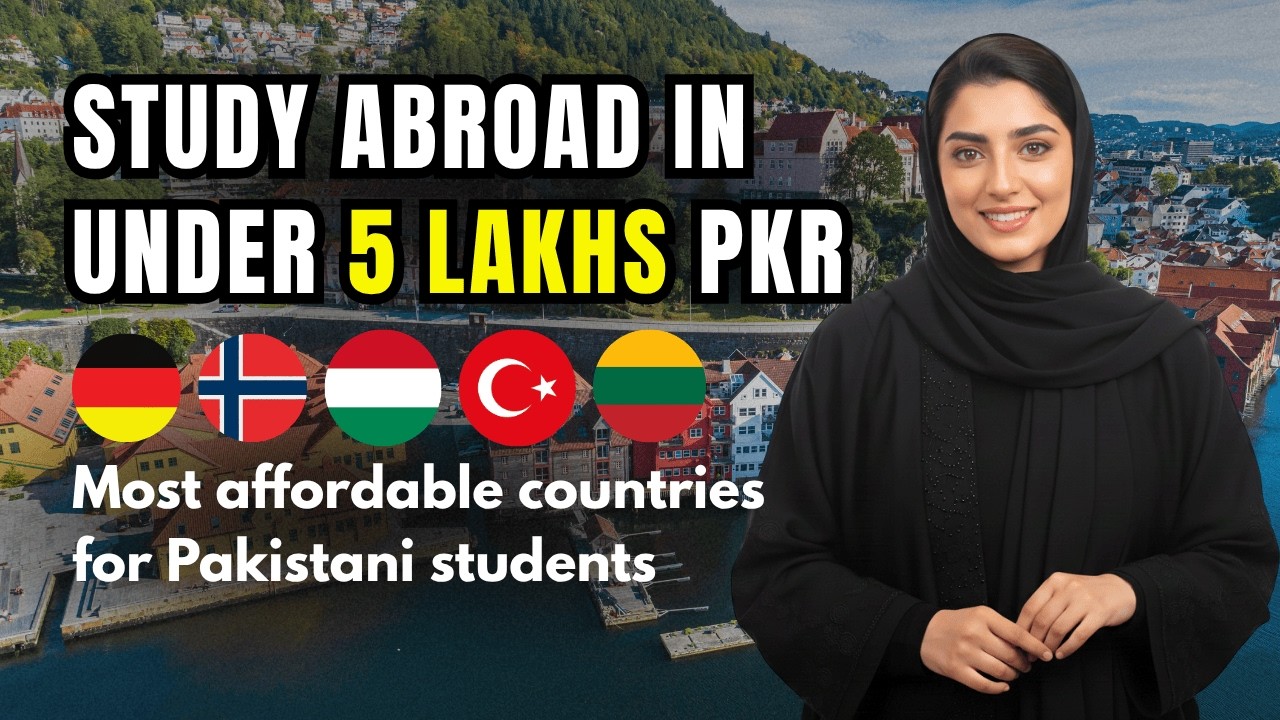 Study Abroad in 5 Lakh Budget | Best Low-Cost Countries for Pak Students 2026