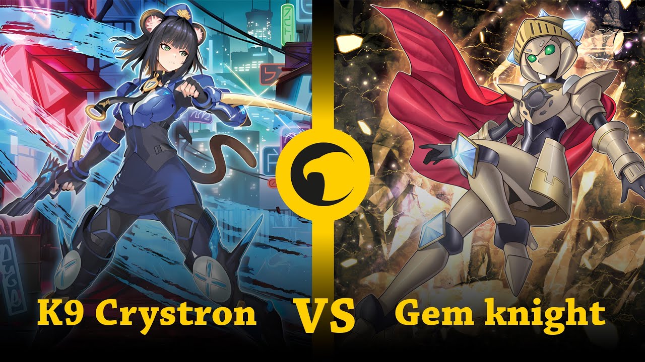 K9 CRYSTRON VS GEM KNIGHT! Yu Gi Oh! Partita commentata (ITA) - Post Banlist