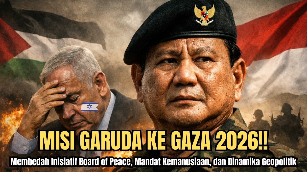 PRABOWO SIAP KIRIM PASUKAN GARUDA KE GAZA 2026! Indonesia Masuk Panggung Geopolitik Dunia?