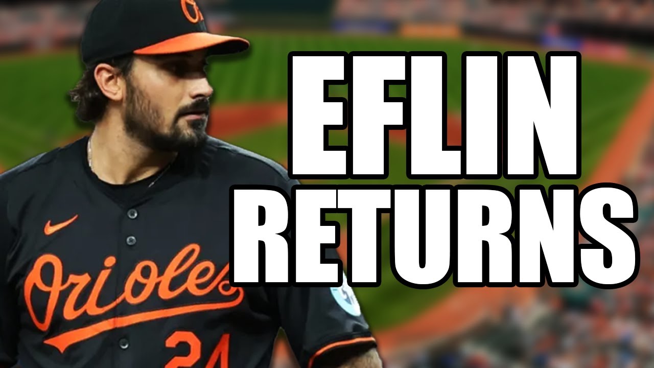 BREAKING: Zach Eflin Returns to Orioles on 1 Year Deal 📱