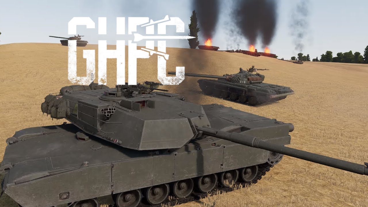 M1IP Abrams Holding the Line Against Soviet Armour - Gunner Heat PC - GHPC