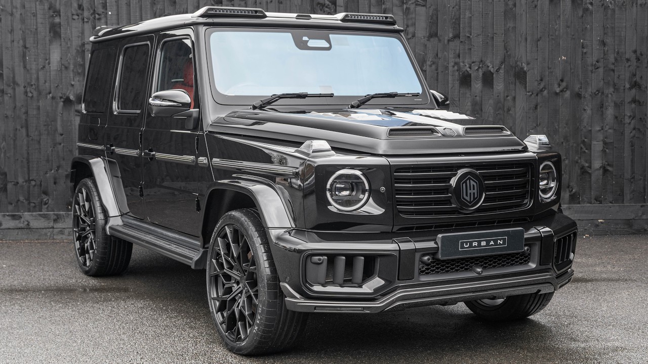 Urban Aero Kit Mercedes G450D Obsidian Black UC9 Wheels
