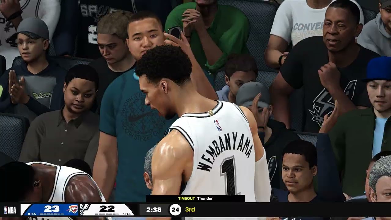 NBA 2K26 | OKC vs. SA | Ryzen 5 5600g 1660 Super