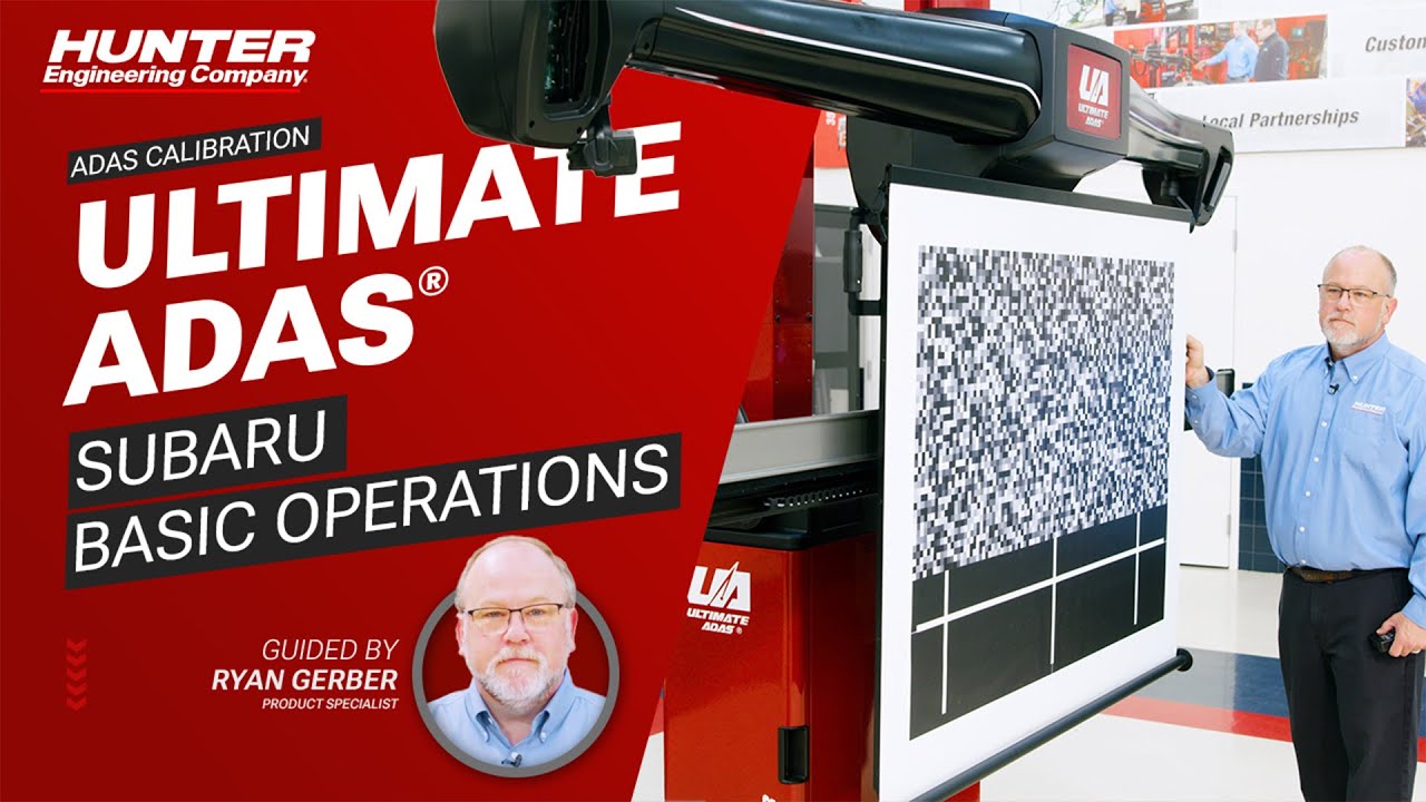 Ultimate ADAS®: Basic Operations for Subaru Calibrations