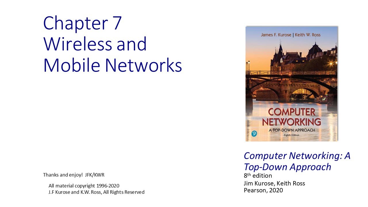Chapter 7 Wireless and Mobile Networks