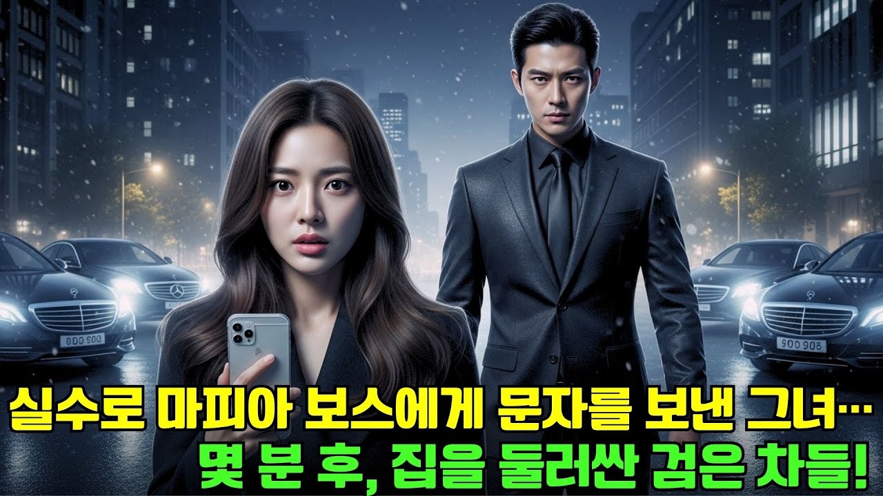 우연히 잘못 보낸 문자… 몇 분 뒤, 그녀의 집을 검은 차들이 에워쌌다!