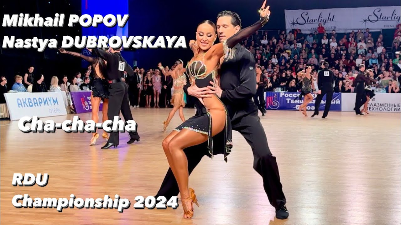 Mikhail Popov - Anastasia Dubrovskaya | RDU Championship 2024 | Cha-cha-cha
