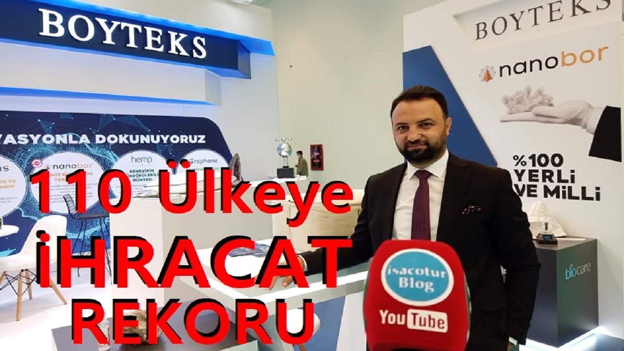 ⭐ Boyteks Kumaş Çeşitleriyle 110 Ülkeye İhracat Rekoru Kırdı ⭐️ 3.Verimlilik ve Teknoloji Fuarı 2021