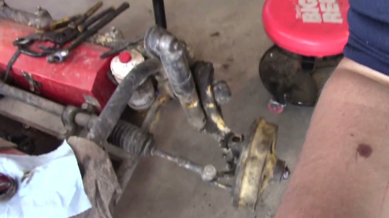 VW Buggy link and king front beam rebuild