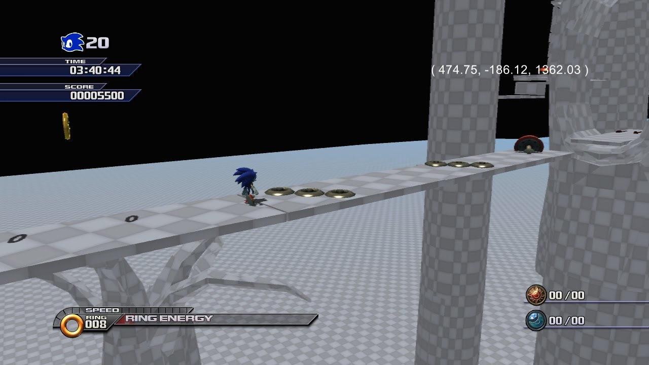 Sonic Unleashed BETA. Savannah Citadel Alpha (old geometry) [HD, 60fps]