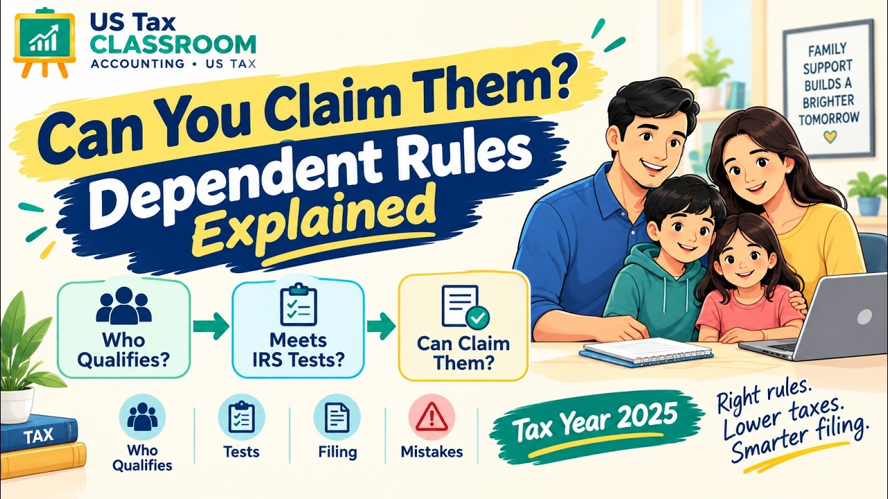 Can You Claim Someone as a Dependent? IRS Rules Explained | Tax Year 2025