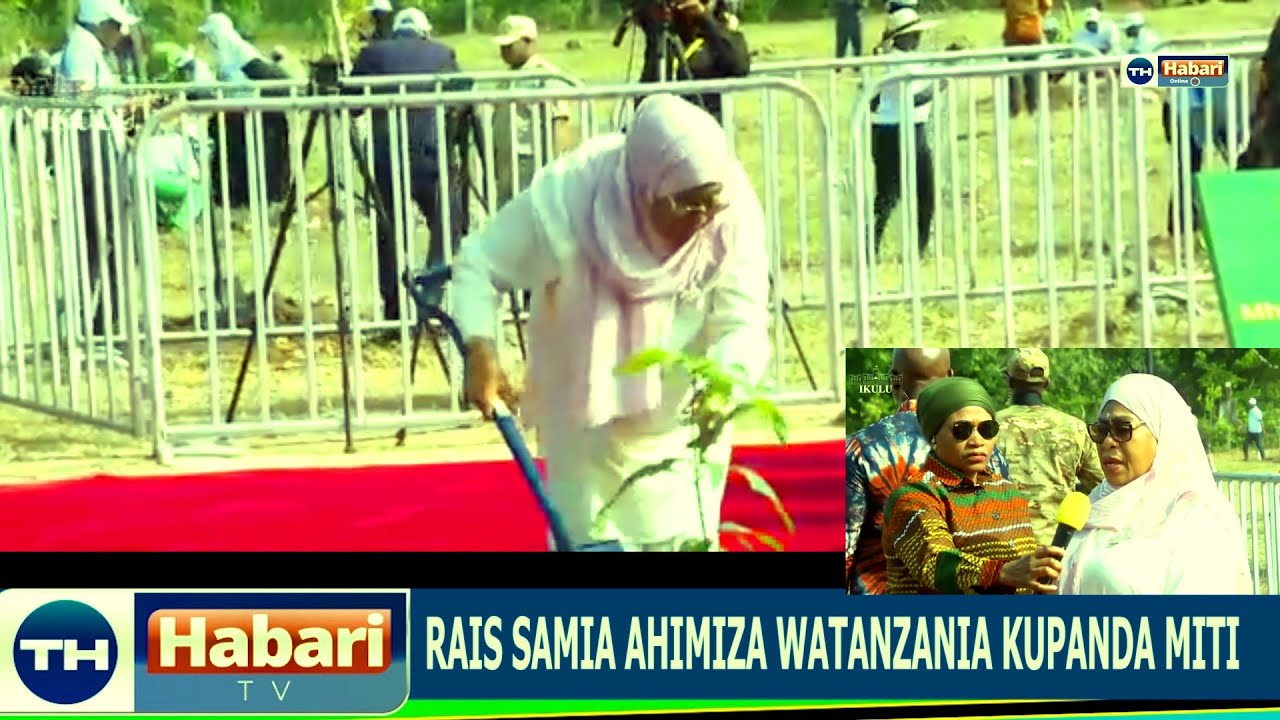 #LIVE:KAULI YA RAIS SAMIA KWA WATENDAJI BAADA YA KUPANDA MITI