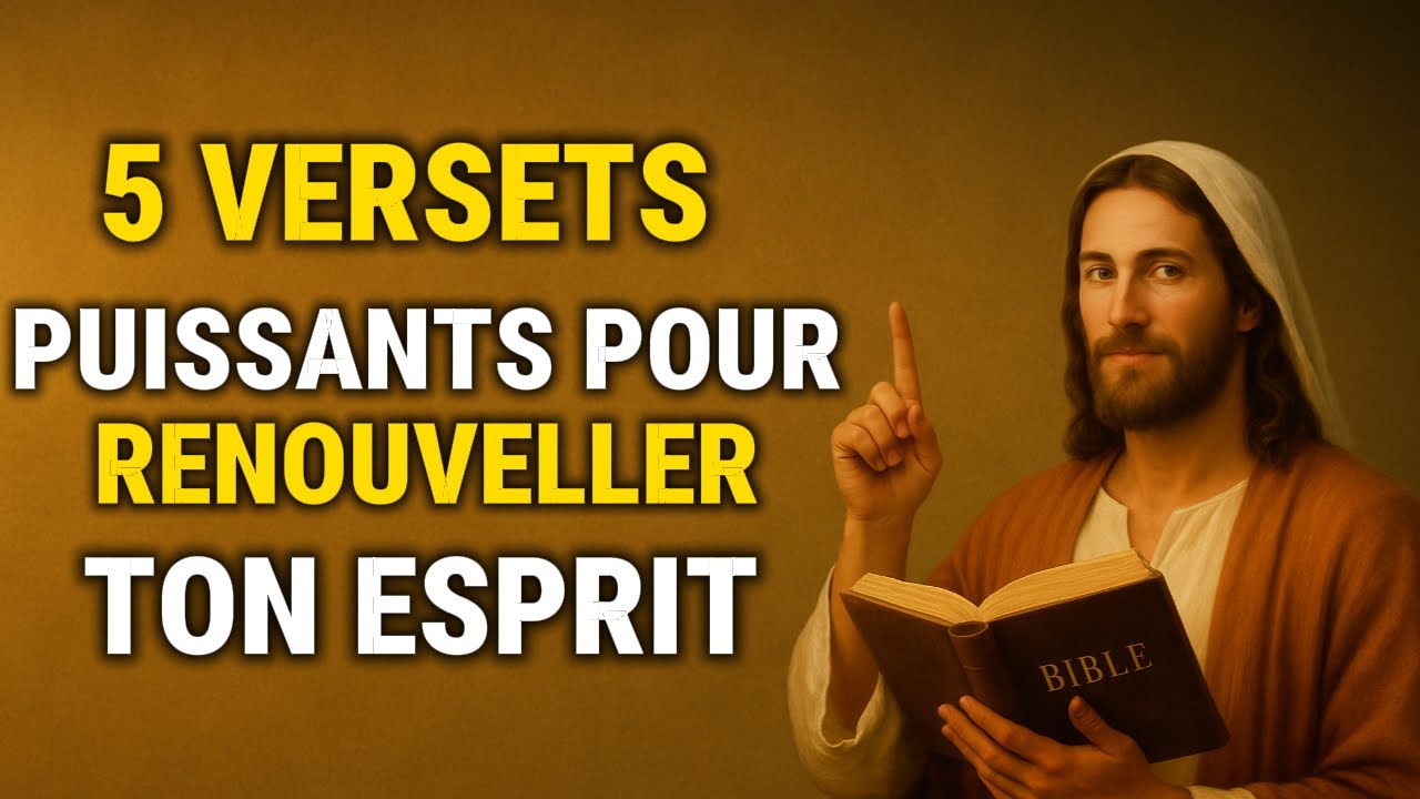 Ces 5 versets bibliques vont changer ta manière de penser