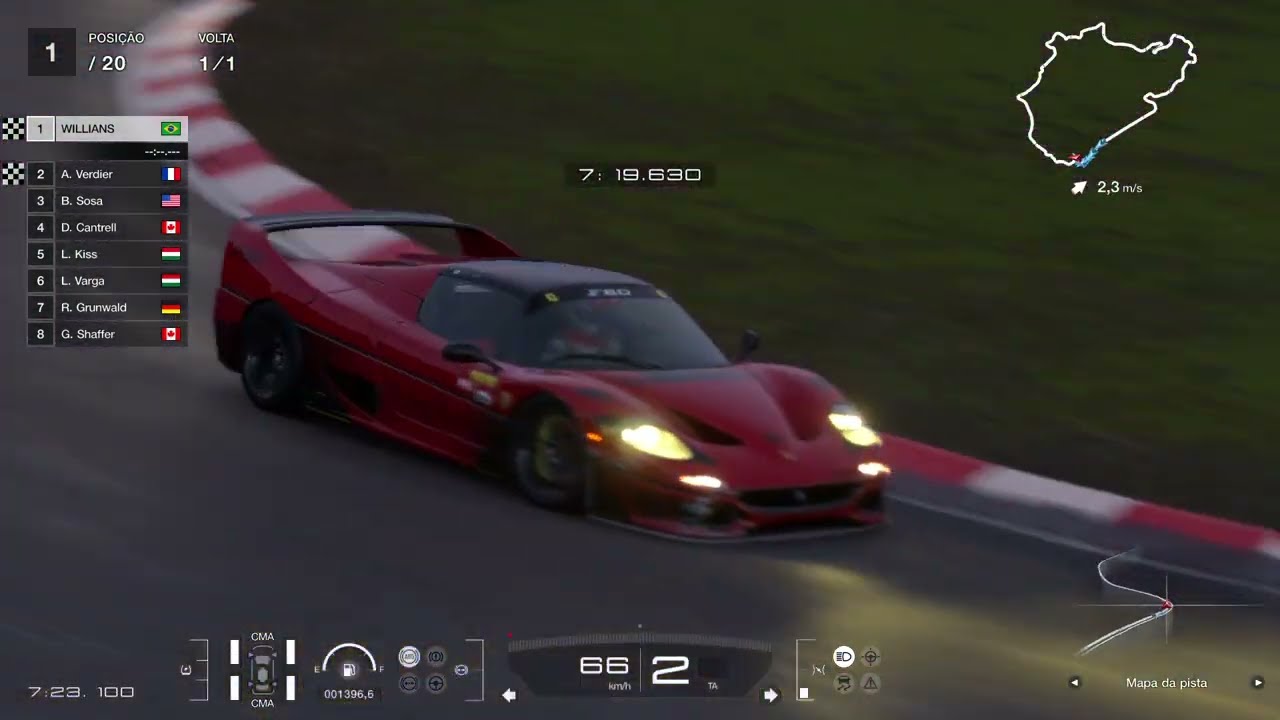 F50 '95 in Green Hell #gt7 #sony  #ferrari