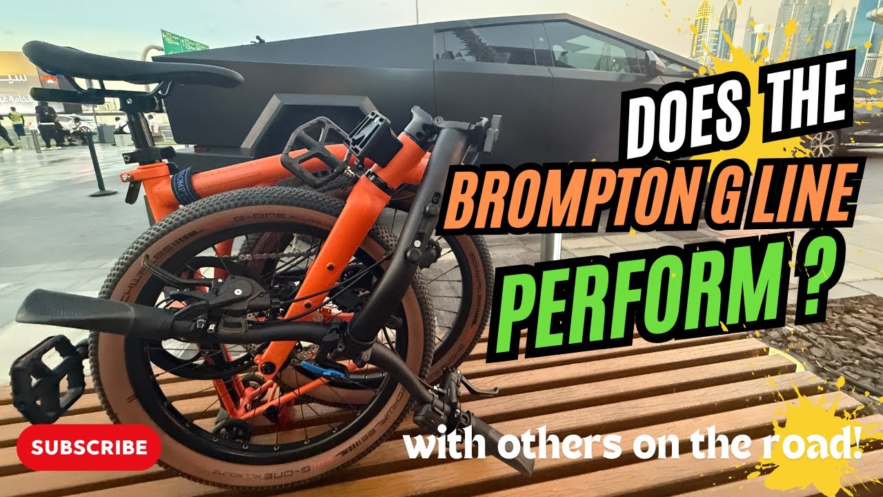 How Does the Brompton G Line Perform? My Ride Experience! #brompton #bromptonbicycle #uae