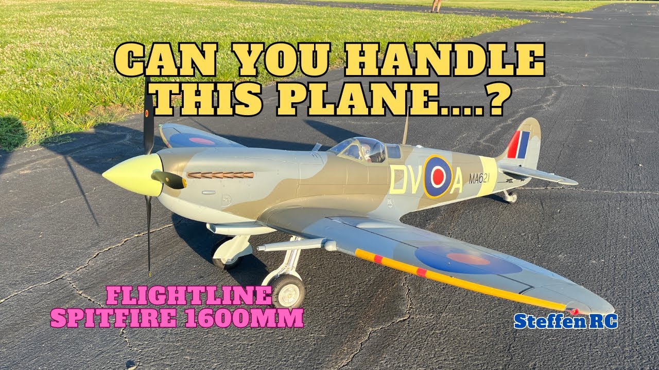 Flightline Spitfire 1600mm how to fly this plane without crashing it.