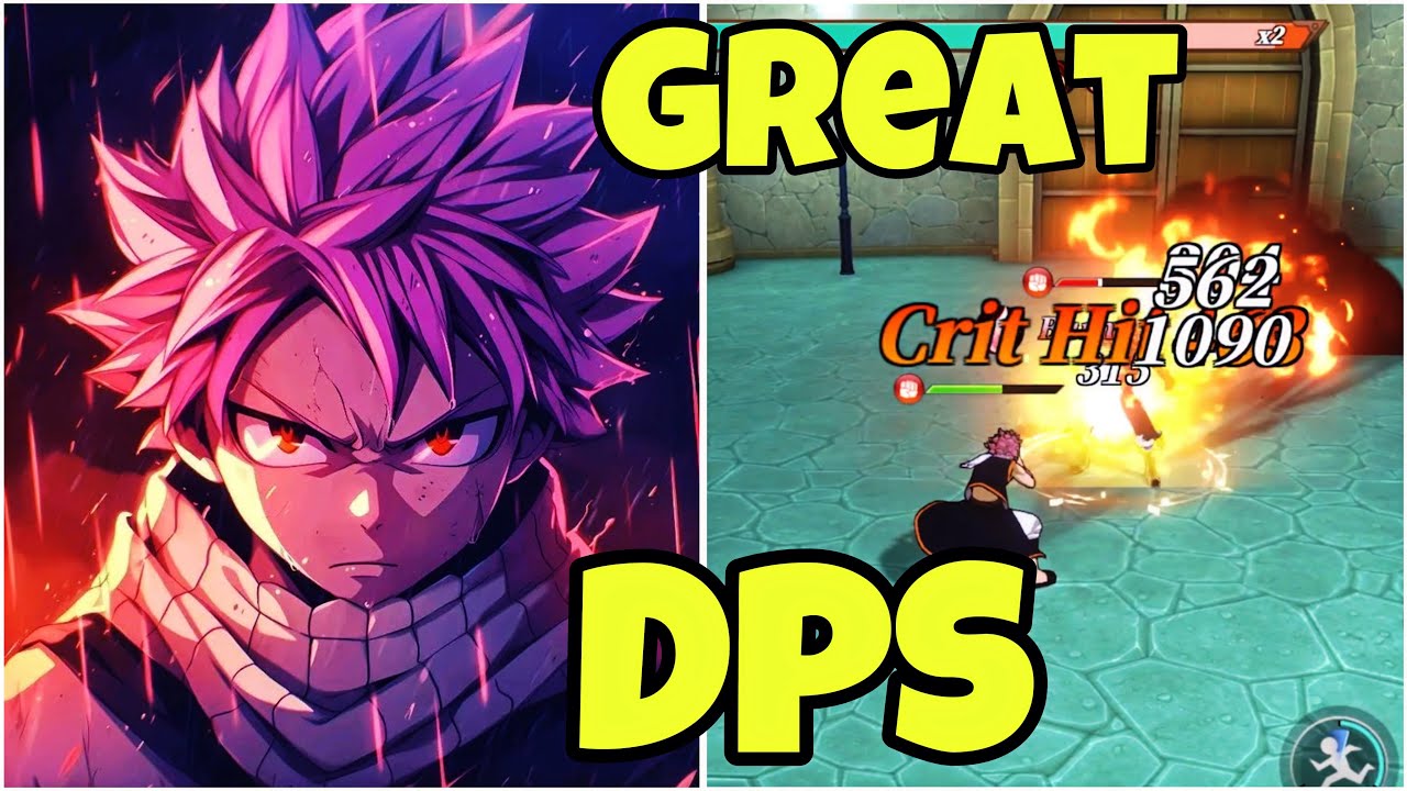 R Natsu MELTS TROUGH BOSSES! | Fairy Tail Fierce Fight