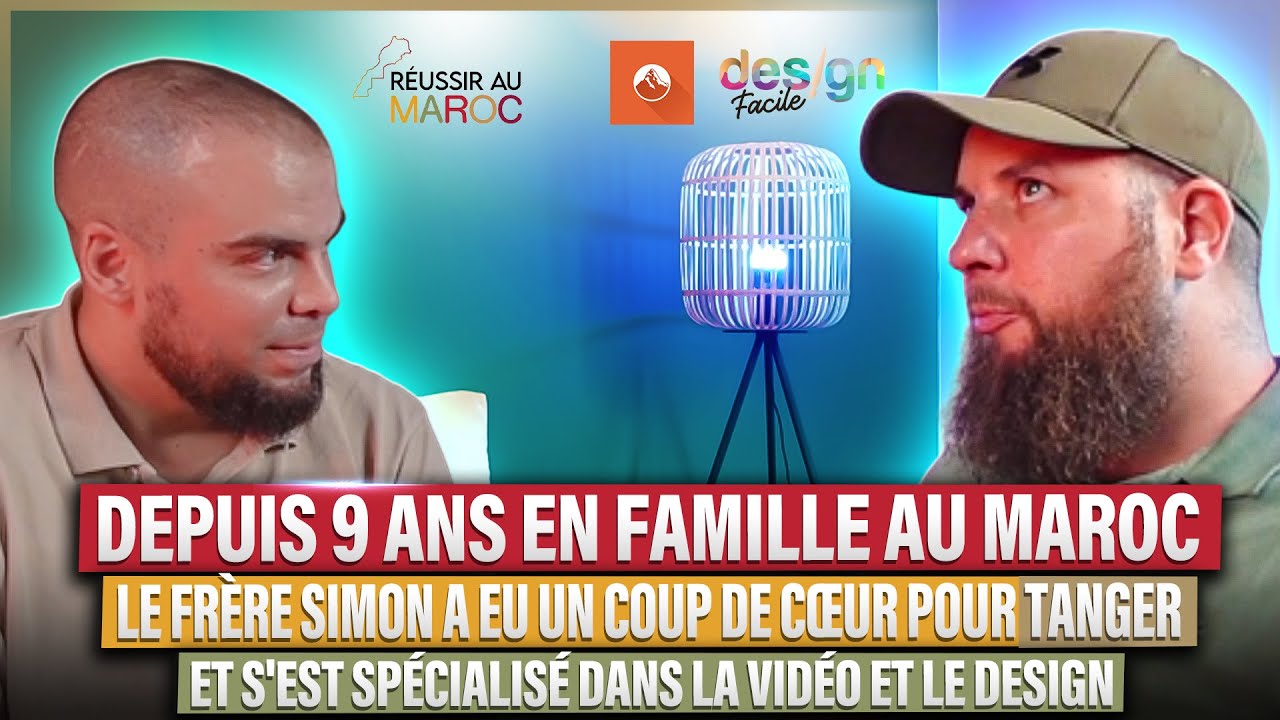 DEPUIS 9 ANS en FAMILLE au MAROC, le FRÈRE SIMON a eu UN COUP DE COEUR pour TANGER