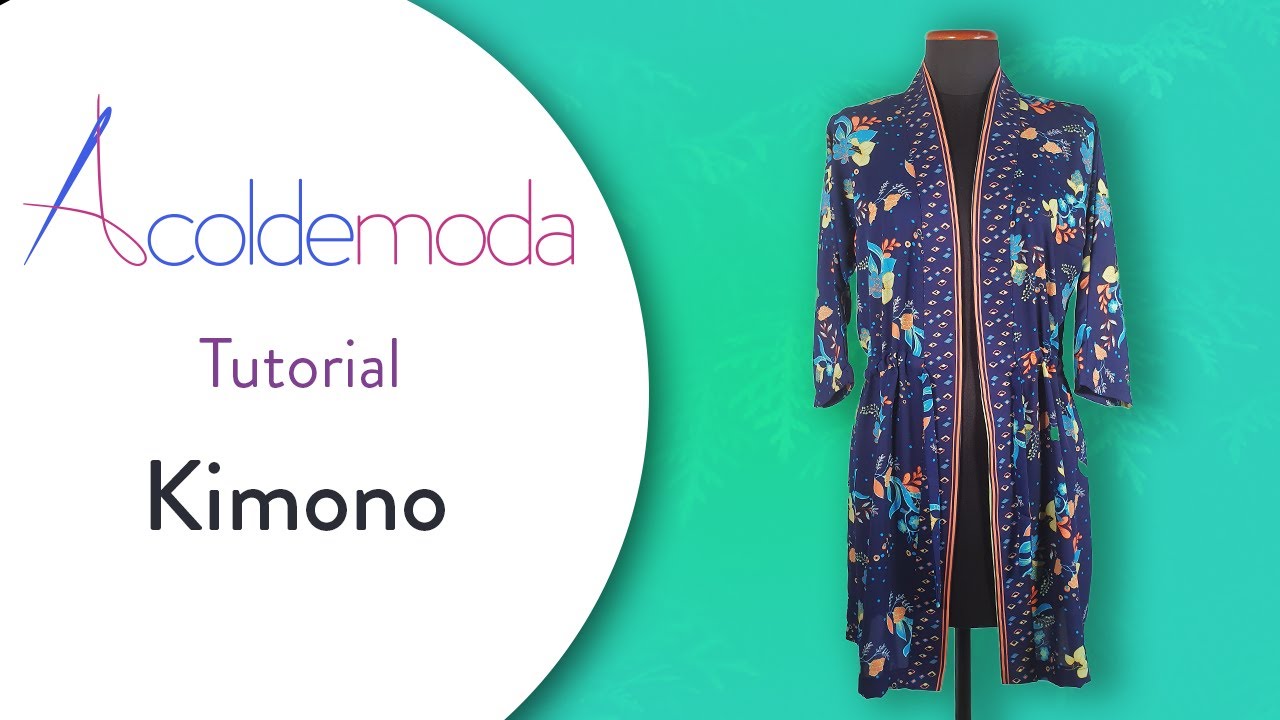 Cómo hacer un KIMONO con patrones, fácil y rápido (DIY)