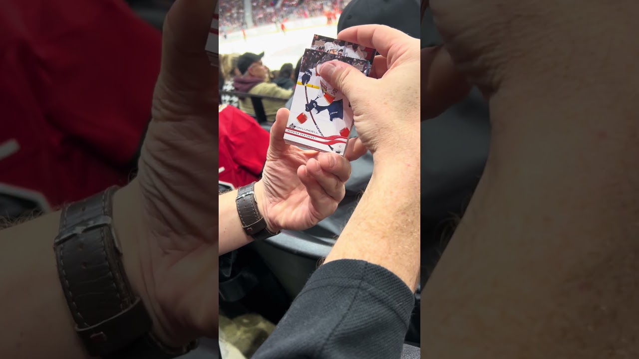 Pulled BEDARD & CROSBY in ONE PACK at the Sens Game 😳🔥