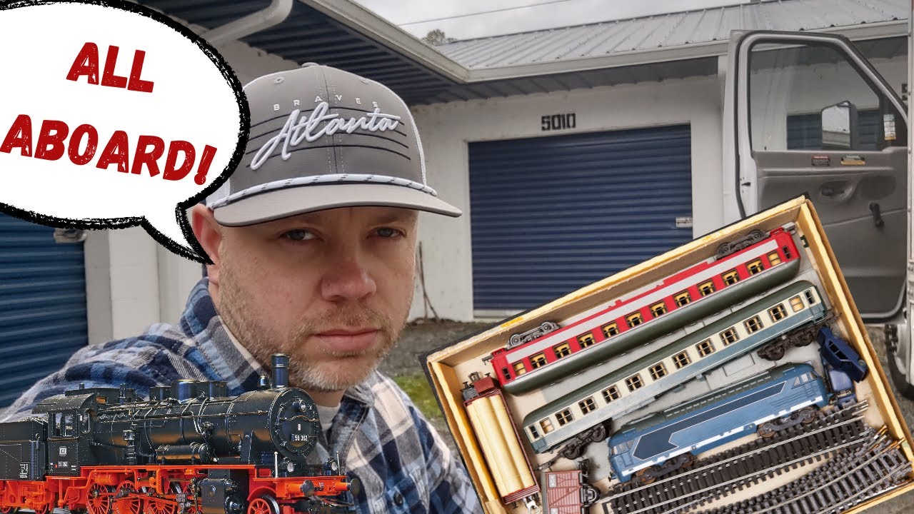 Model Trains And More Found In This Storage Auction Score!