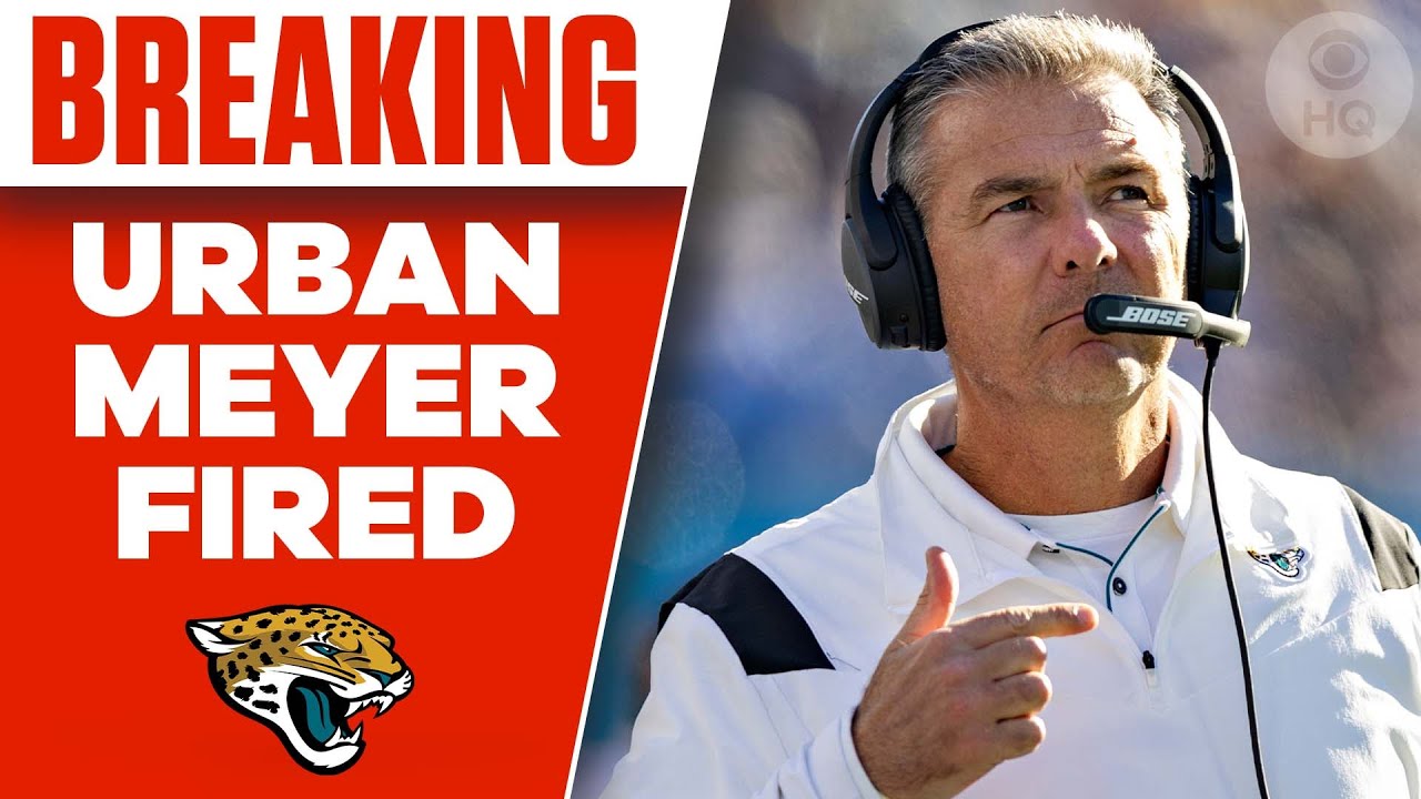 BREAKING: Urban Meyer OUT as Jaguars Head Coach | CBS Sports HQ