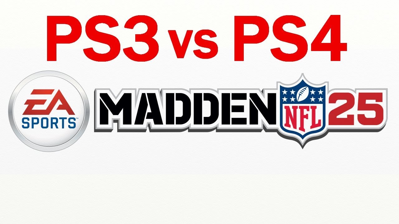 Madden NFL 25 - PS3 vs PS4 Comparison Video