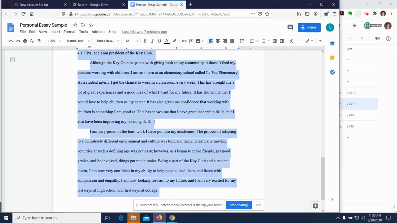 word count of Essay
