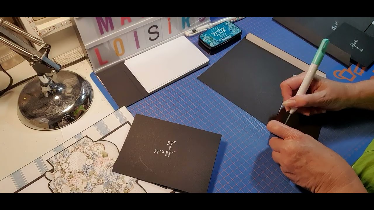TUTO ALBUM COTTAGE HEART - BLOC 1 PAGE 1