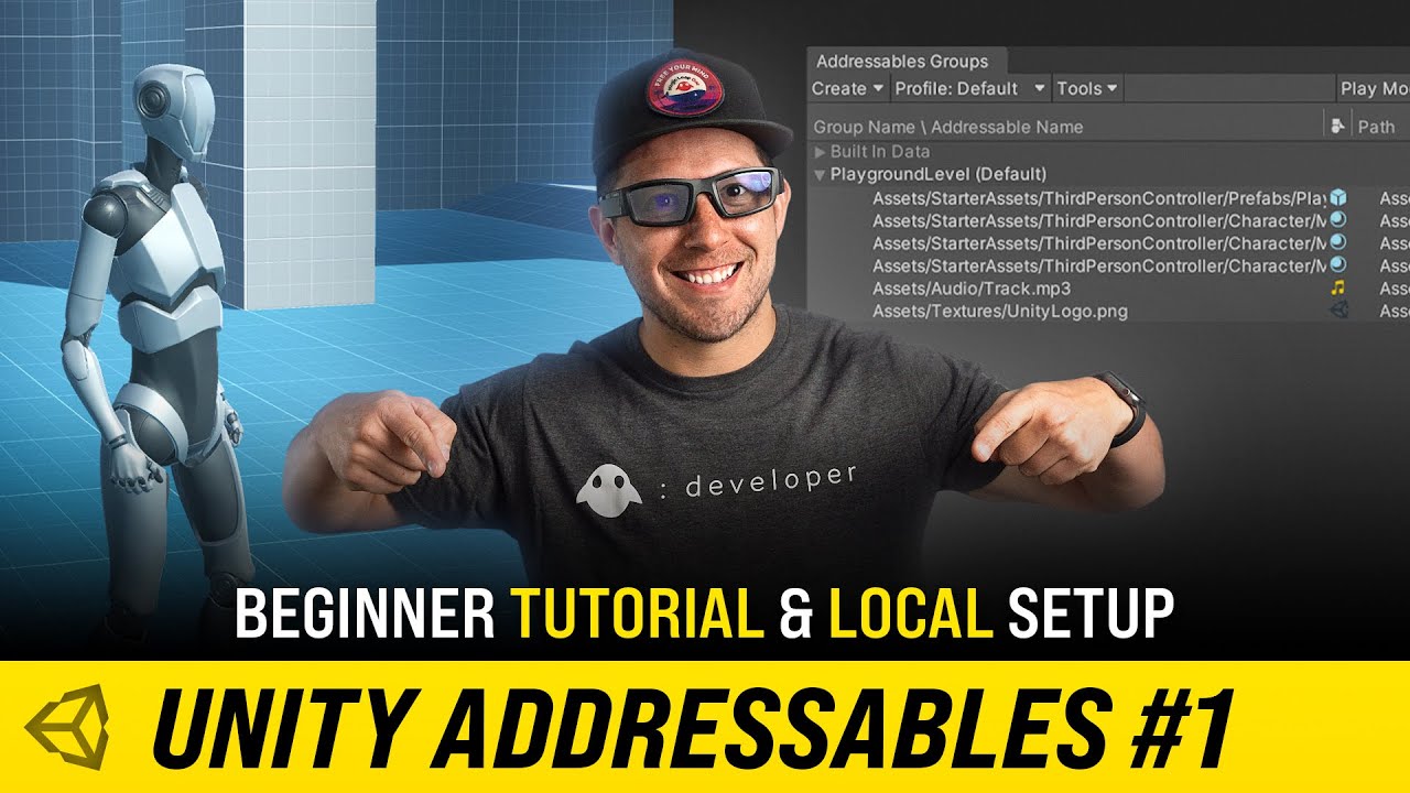 Как использовать адресуемые объекты Unity для начинающих. Часть 1 (Настройка и загрузка ресурсов)