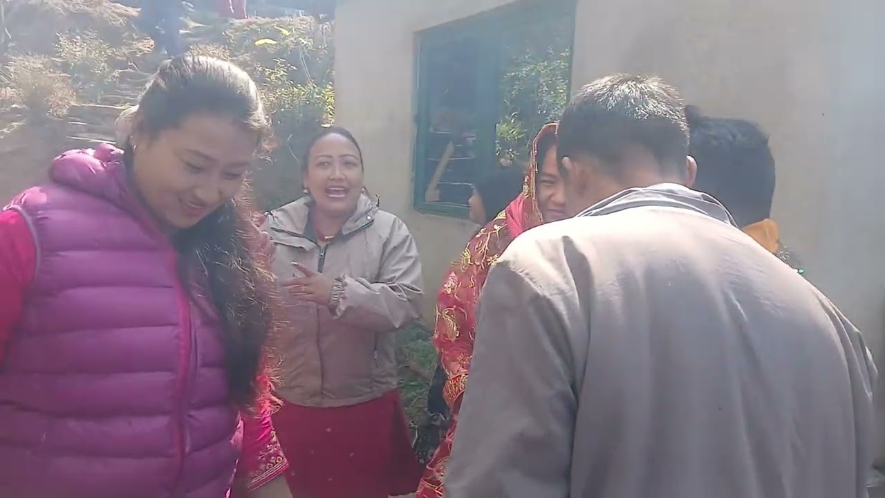 🌺ब्रेलसाङ तामाङ रिमठिम अन्तर्गत दुलहा , दुलही घरमा भित्र्याउने  कार्यक्रम हेर्नुस् ।🌺
