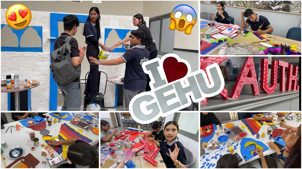 Freshers ke Induction ki Taiyaari 2k25😍| Graphic Era Haldwani | Aman Vlogs
