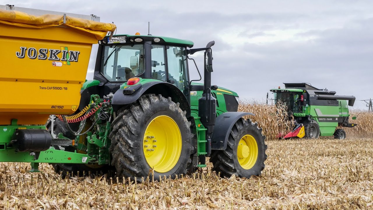 Kukurydza 2022 w GR. Pawłaszek! Detuz-Fahr&John Deere