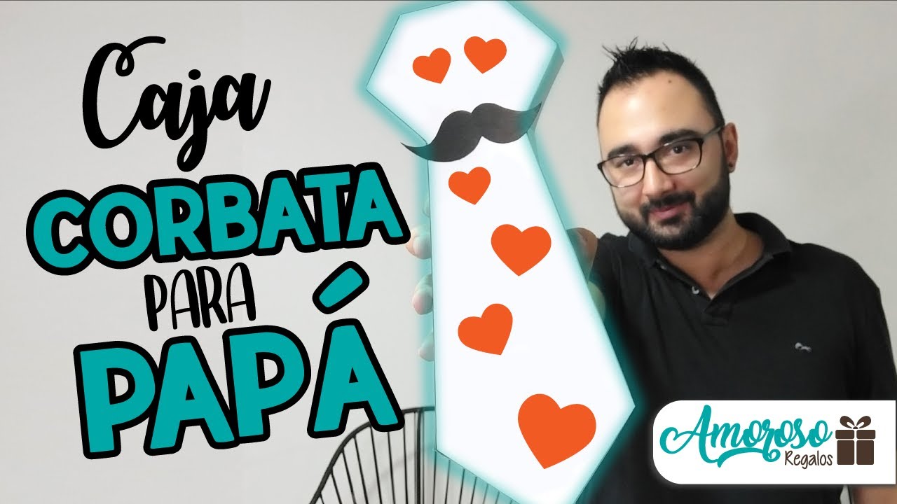 CAJA CORBATA PARA PAPÁ | REGALOS PARA PAPÁ | IDEAS PARA PAPÁ | DÍA DEL PADRE | Amoroso Regalos