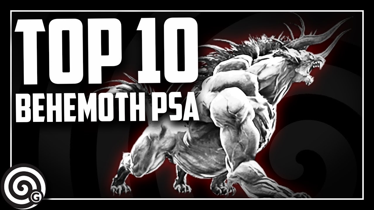 Top 10 Behemoth PSA's (EXPERT TIPS) | Monster Hunter World