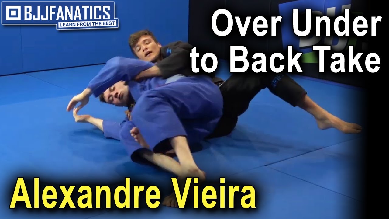 Over Under to Back Take by Alexandre Vieira - BJJ Techniques