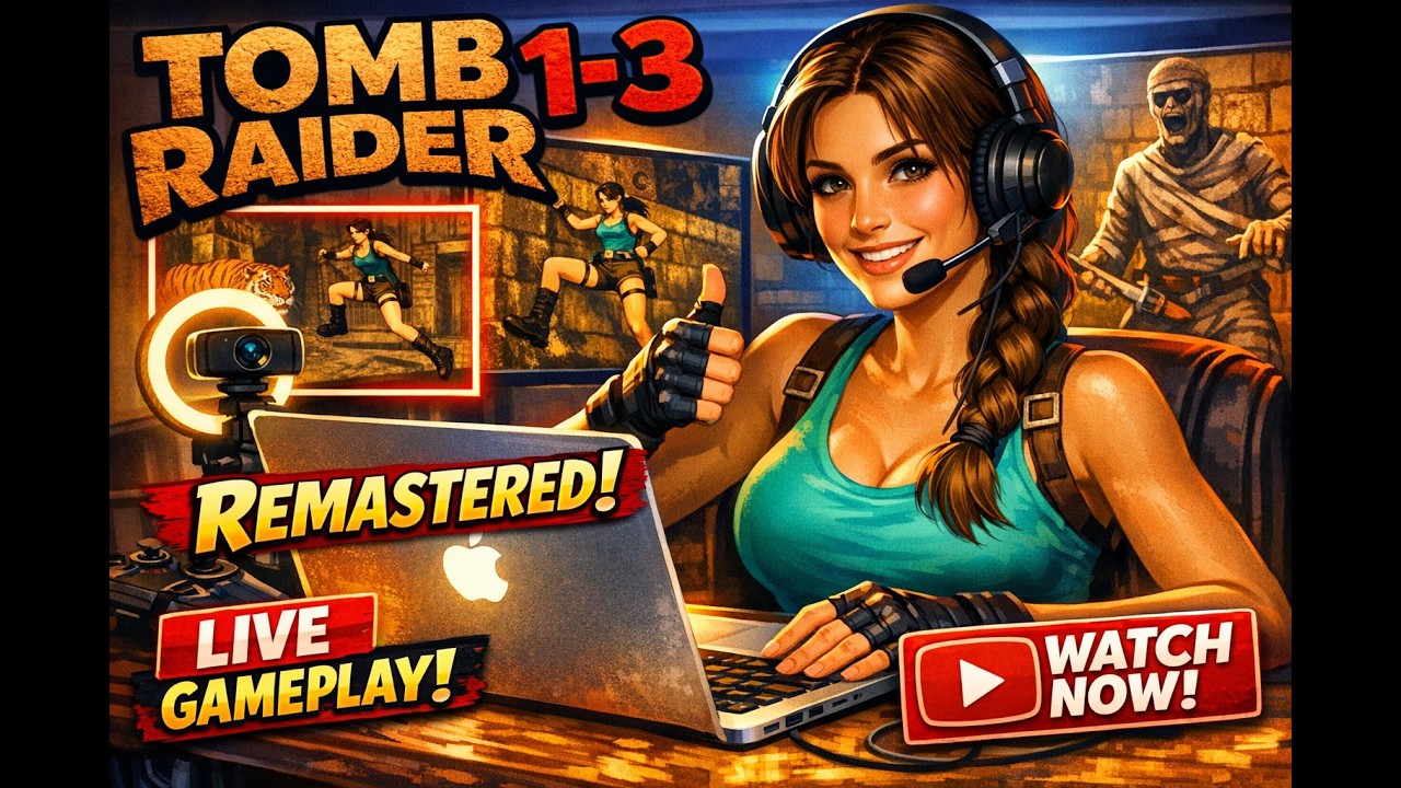 🔴 Live - Tomb Raider Remastered