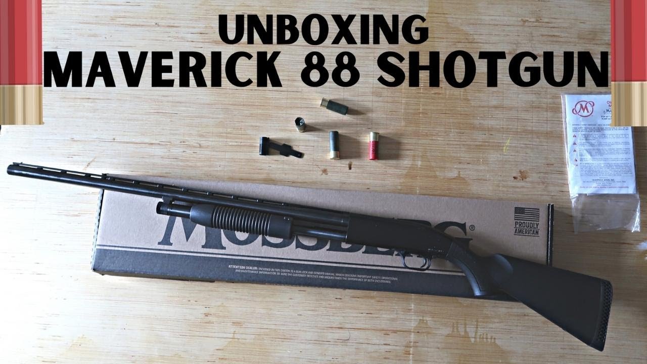 Unboxing Mossberg Maverick 88 Shotgun